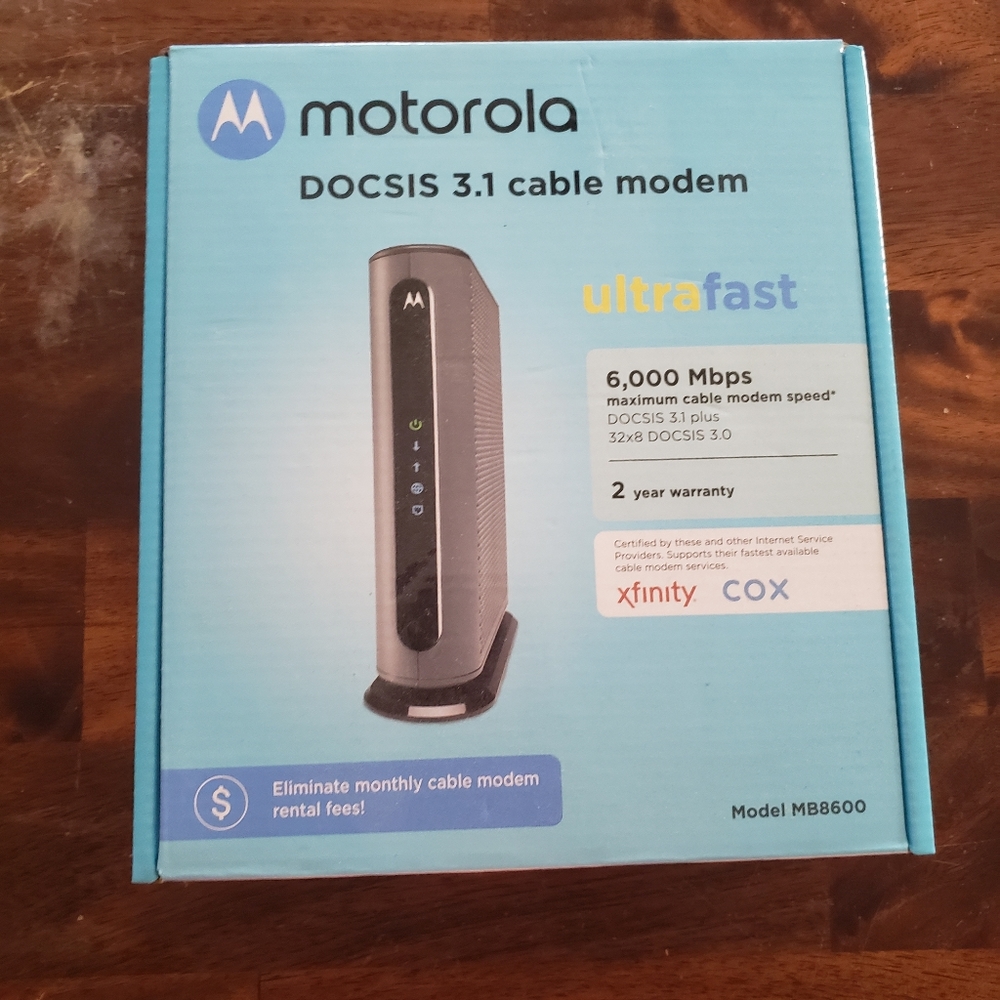 Motorola Cable Modem 3.1